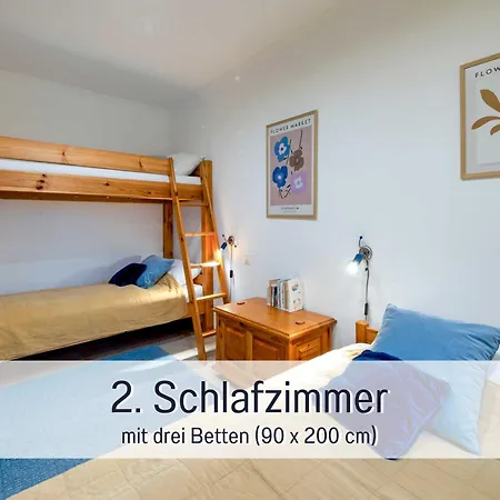 Lichtinsel - Strandnah, Ebenerdig, Haustierfreundlich, Terrasse Und Garten, Viel Platz 아파트