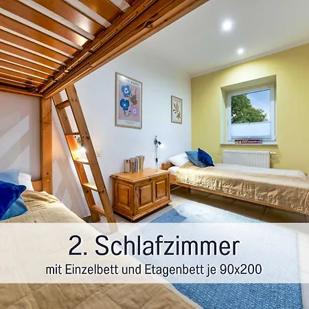 아파트 Lichtinsel - Strandnah, Ebenerdig, Haustierfreundlich, Terrasse Und Garten, Viel Platz