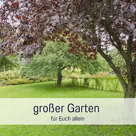 아파트 Lichtinsel - Strandnah, Ebenerdig, Haustierfreundlich, Terrasse Und Garten, Viel Platz *