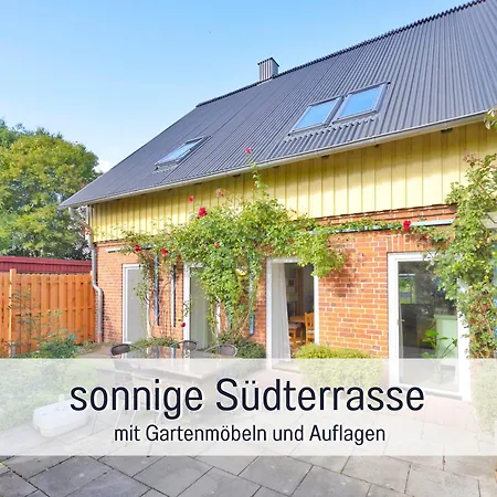 Lichtinsel - Strandnah, Ebenerdig, Haustierfreundlich, Terrasse Und Garten, Viel Platz