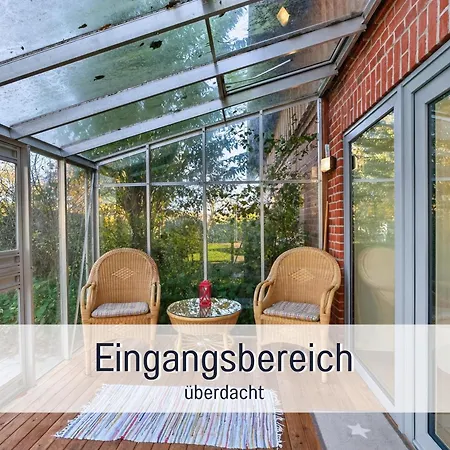 Lichtinsel - Strandnah, Ebenerdig, Haustierfreundlich, Terrasse Und Garten, Viel Platz